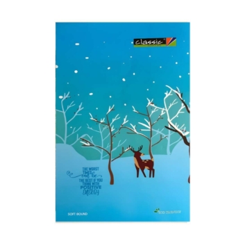 Classic- King Size Notebook Unruled 72 Pages