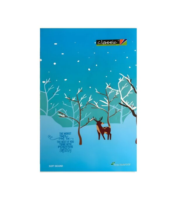 Classic- King Size Notebook Unruled 72 Pages
