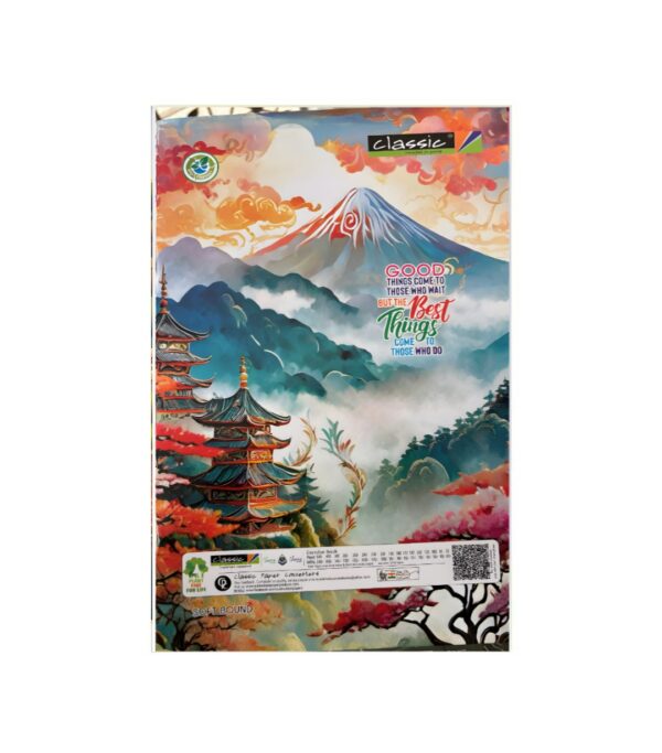 Brilliant- Regular Long Notebook Unruled 172 Pages