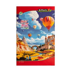 Brilliant- Regular Long Notebook Unruled 172 Pages
