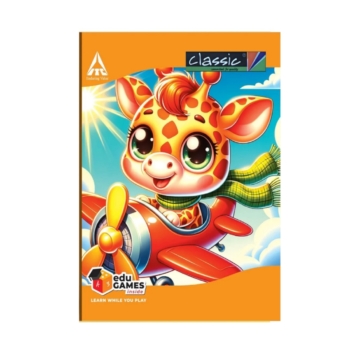 classic- Regular Long Notebook Unruled 132 Pages